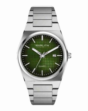 white aura analog watch